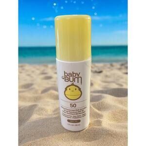 NEW Baby Bum Roll on Lotion SPF 50 Water Resistant Mineral Sunscreen